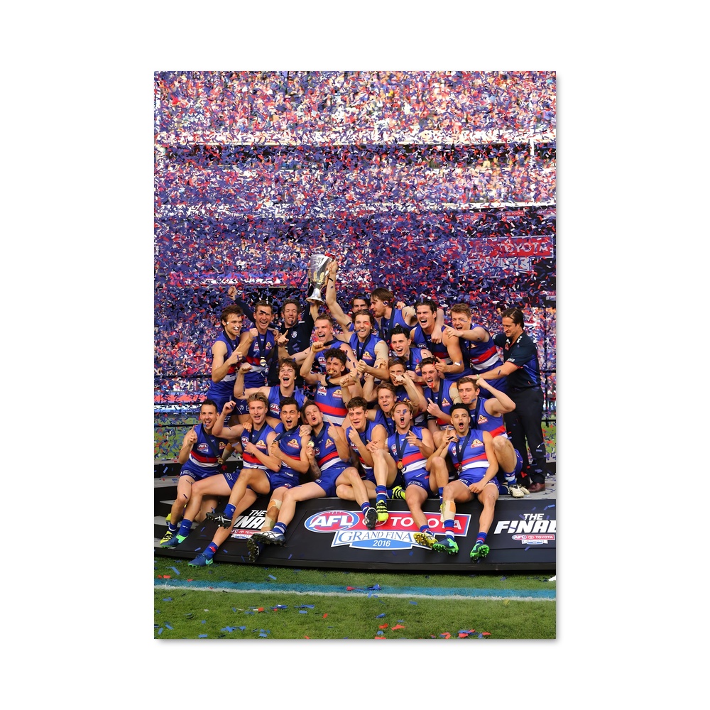 Poster Victoire des Bulldogs